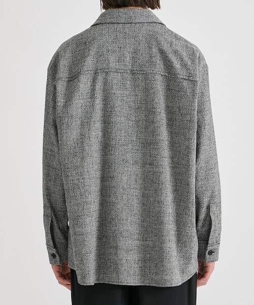 UNITED TOKYO(ユナイテッドトウキョウ)の「DRY TWEED シャツBL(その他アウター・メンズ・ブラック/グレー・1/2)」の19枚目の写真
