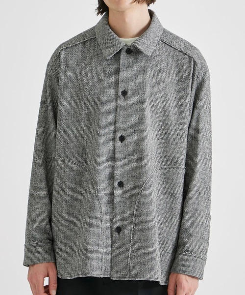 UNITED TOKYO(ユナイテッドトウキョウ)の「DRY TWEED シャツBL(その他アウター・メンズ・ブラック/グレー・1/2)」の21枚目の写真