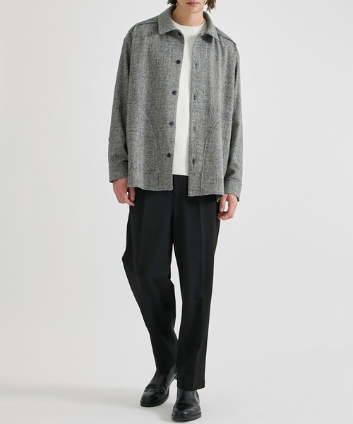 DRY TWEED シャツBL（その他アウター）｜UNITED TOKYO（ユナイテッド 
