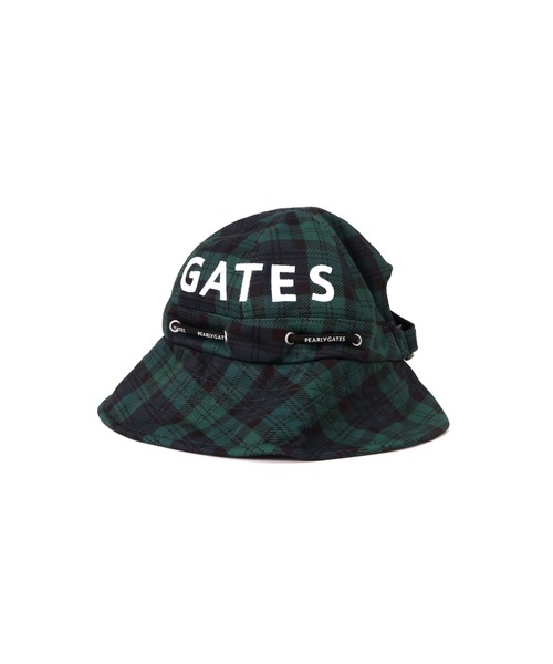 完売品！PEARLY GATES 後ろベルトハット PEARLY GATES（パーリーゲイツ）の「【PEARLY GATES】後ろベルトハット