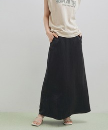 ADAM ET ROPE' | リキッドサテンスカート(スカート)