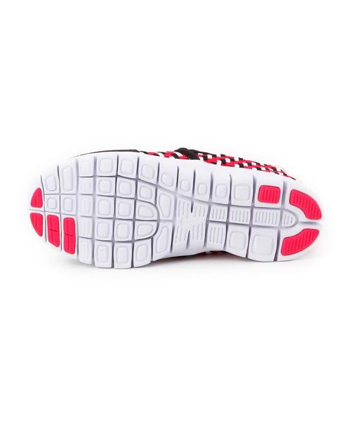 NIKE（ナイキ）の「BY KIDS NIKE フリーウーブン スニーカー（スニーカー・キッズ・ブラック/ピンク・17cm/18cm/19cm/20cm）」の5枚目の写真