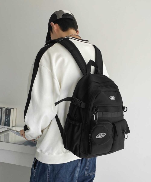 mushwear(マッシュウェア)の「LHYリュック(バックパック/リュック・メンズ・ブラウン/ホワイト/ブラック/ベージュ・FREE)」の1枚目の写真