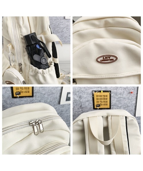 mushwear(マッシュウェア)の「LHYリュック(バックパック/リュック・メンズ・ブラウン/ホワイト/ブラック/ベージュ・FREE)」の12枚目の写真