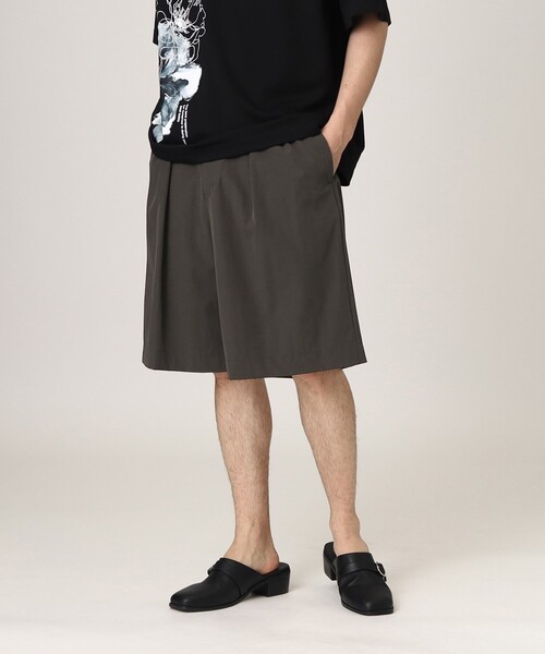 tk.TAKEO KIKUCHI（ティーケータケオキクチ）の「◆バギーショートパンツ（その他パンツ・メンズ・チャコールグレー/ブラック/サンドベージュ・02/03）」の13枚目の写真