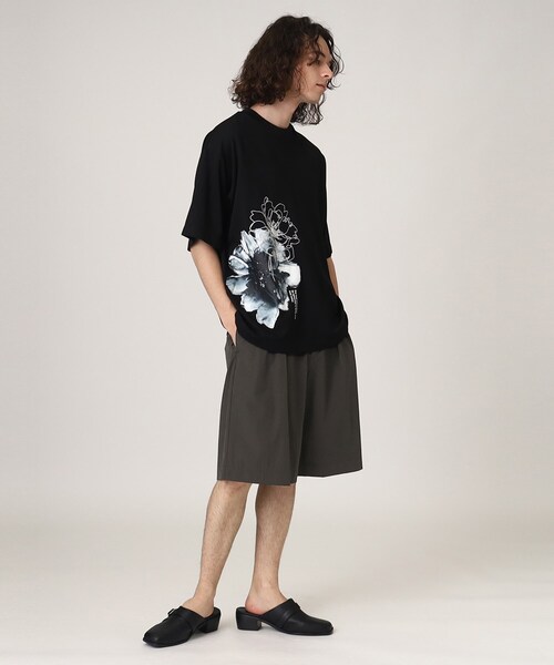 tk.TAKEO KIKUCHI（ティーケータケオキクチ）の「◆バギーショートパンツ（その他パンツ・メンズ・チャコールグレー/ブラック/サンドベージュ・02/03）」の10枚目の写真