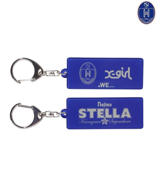 X-girl(エックスガール)の「WEリーグ|NS SK GOODS KEY HOLDER/ノジマステラ神奈川相模原 グッズキーホルダー(スポーツグッズ・レディース・ブルー・ONE SIZE)」の1枚目の写真
