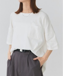ポケット付き Tシャツ