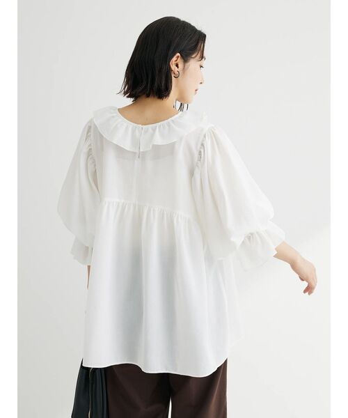 Green Parks（グリーンパークス）の「キャンディスリーブブラウス