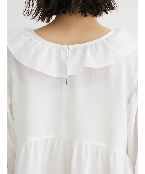 Green Parks（グリーンパークス）の「キャンディスリーブブラウス