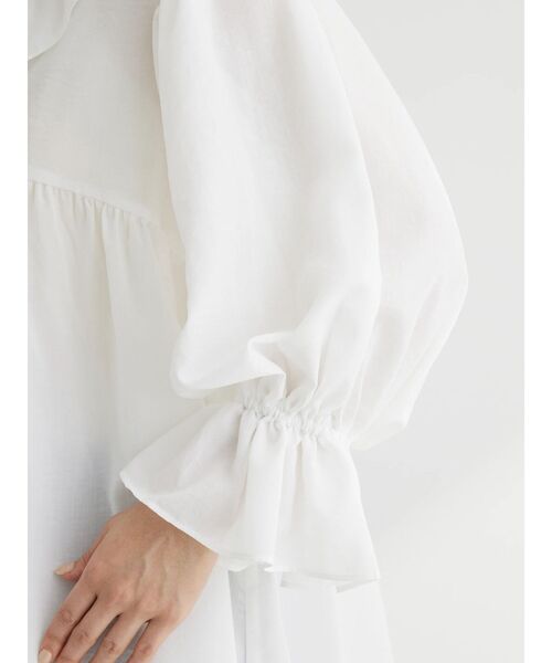 Green Parks（グリーンパークス）の「キャンディスリーブブラウス