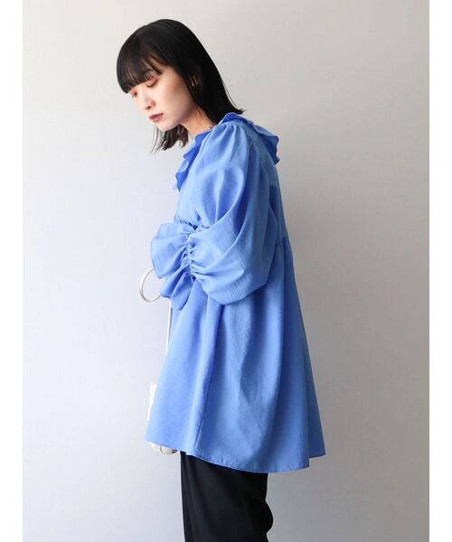 Green Parks（グリーンパークス）の「キャンディスリーブブラウス