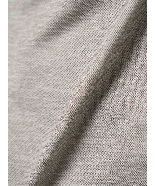 Perfect Suit FActory(パーフェクトスーツファクトリー)の「先染めポロシャツ【ビジネス対応可】リネンタッチ カーキ/ホワイト/ベージュ/グレー(ポロシャツ・メンズ・ネイビー/ベージュ/チャコールグレー/ホワイト/カーキ・L/S/LL/M)」の16枚目の写真