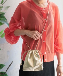 LEPSIM | メタリック巾着バッグ　904474(ハンドバッグ)