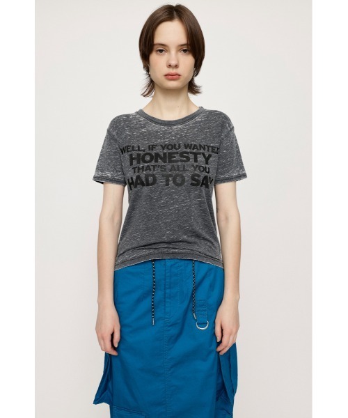 SLY（スライ）の「MESSAGE T/SH メッセージ Tシャツ バック
