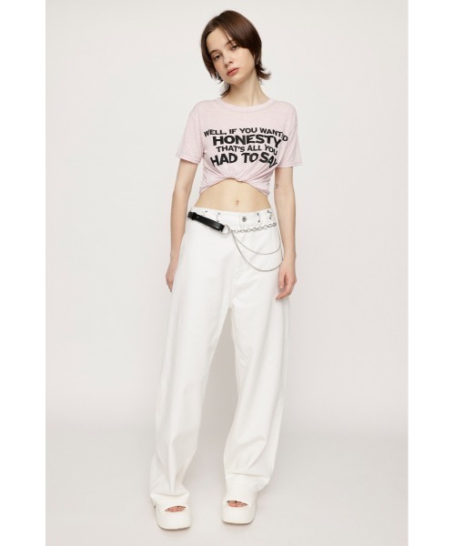 SLY（スライ）の「MESSAGE T/SH メッセージ Tシャツ バック