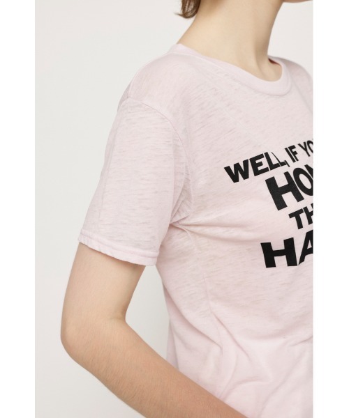 SLY（スライ）の「MESSAGE T/SH メッセージ Tシャツ バック