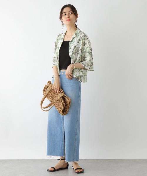 LEPSIM（レプシィム）の「12ゲージタンクビスチェ　906777（タンクトップ・レディース・オフホワイト/ブラック/グレイッシュベージュ・FREE）」の19枚目の写真