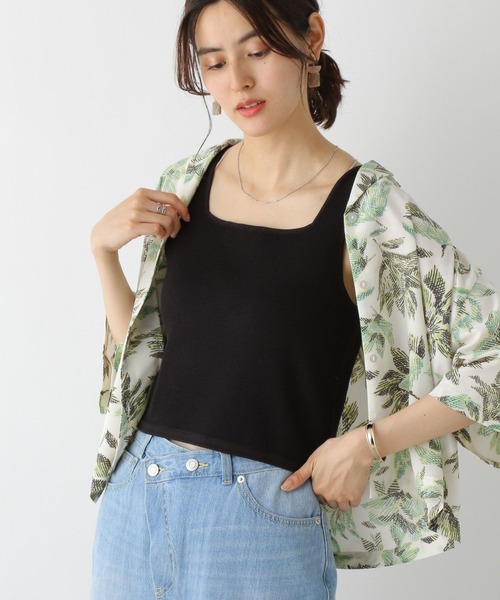 LEPSIM（レプシィム）の「12ゲージタンクビスチェ　906777（タンクトップ・レディース・オフホワイト/ブラック/グレイッシュベージュ・FREE）」の5枚目の写真