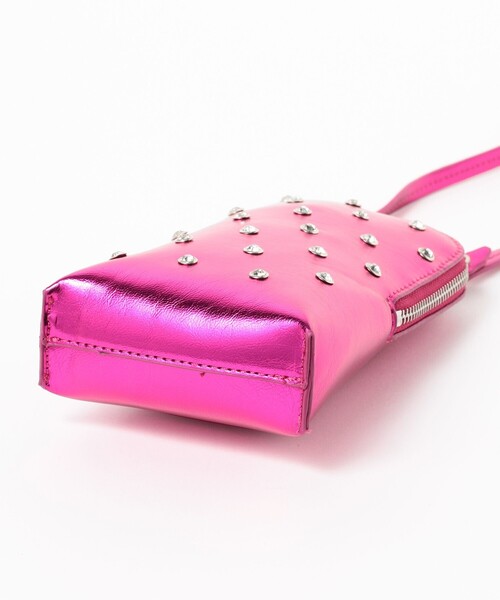 Ray BEAMS（レイビームス）の「Ray BEAMS / ビジュー ミニショルダー ポーチ（その他小物・レディース・その他/レッド系その他4・ONE SIZE）」の6枚目の写真