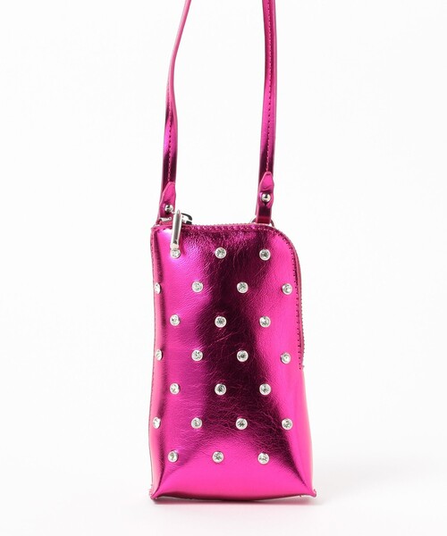 Ray BEAMS（レイビームス）の「Ray BEAMS / ビジュー ミニショルダー ポーチ（その他小物・レディース・その他/レッド系その他4・ONE SIZE）」の7枚目の写真