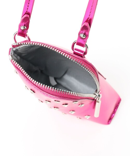 Ray BEAMS（レイビームス）の「Ray BEAMS / ビジュー ミニショルダー ポーチ（その他小物・レディース・その他/レッド系その他4・ONE SIZE）」の10枚目の写真