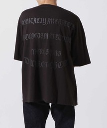 DANKE SCHON（ダンケシェーン）の「DankeSchon/ダンケシェーン/PIGMENT BACK LOGO SST/ピグメントバックロゴTシャツ（Tシャツ/カットソー）」