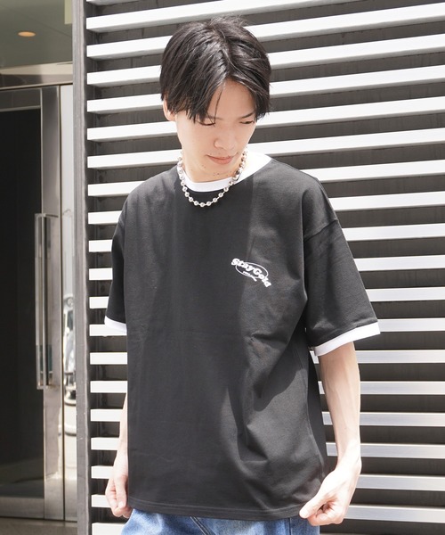 STAY GOLD(ステイゴールド)の「【STAYGOLD】コラージュ リンガーネック Tシャツ / Collage ringer neck T-shirt(Tシャツ/カットソー・メンズ・ブラック/アッシュグレー/ホワイト・M/L)」の18枚目の写真