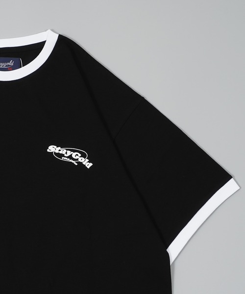 STAY GOLD(ステイゴールド)の「【STAYGOLD】コラージュ リンガーネック Tシャツ / Collage ringer neck T-shirt(Tシャツ/カットソー・メンズ・ブラック/アッシュグレー/ホワイト・M/L)」の4枚目の写真