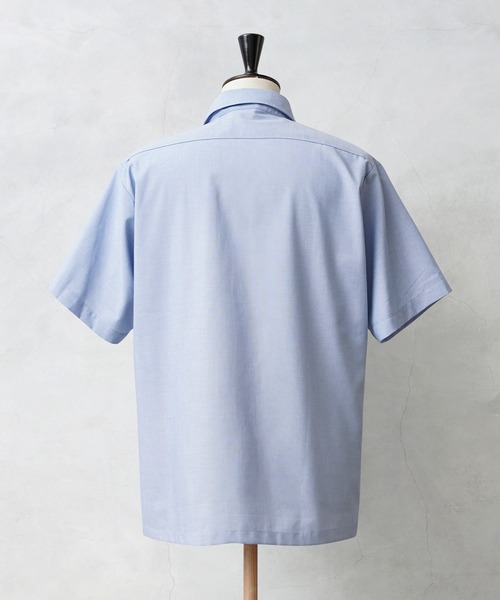 WAIPER.inc（ワイパーインク）の「WAIPER.inc 実物 新品 デッドストック 米軍 リメイク U.S.NAVY シャンブレーシャツ 半袖 ボックスカット（シャツ/ブラウス・メンズ・ブルー・L/XL）」の8枚目の写真