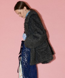 Mixed Fur Short Coat/ミックスファーショートコート【MAISON SPECIAL