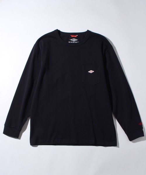BALL(ボール)の「【BALL/ボール】ヘビーウエイトコットン ワッペンポケ付きロングスリーブTシャツ(Tシャツ/カットソー・メンズ・ブラウン/ネイビー/ブラック/イエロー系その他/ライトグレー/レンガ/モカ/ミント/オフホワイト/グリーン系・M/LL/L)」の18枚目の写真