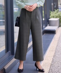 【シリーズ累計7万本突破!】サーモ2WAYストレッチ ワンタック ワイドパンツ