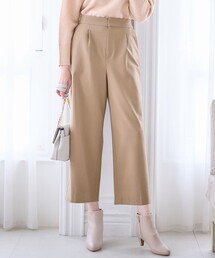 ANY SIS（エニィスィス）の「【シリーズ累計7万本突破！】サーモ2WAYストレッチ ワンタック ワイドパンツ（その他パンツ・レディース）」