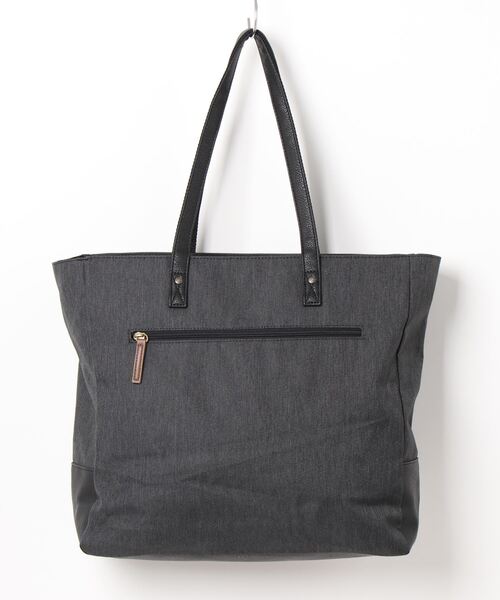 EDWIN（エドウィン）の「【EDWIN/エドウィン】別注PUトートバッグ　ビジネス　カジュアル　開口部ファスナー（トートバッグ・メンズ・ブラウン/ブラック/ネイビー・FREE）」の13枚目の写真