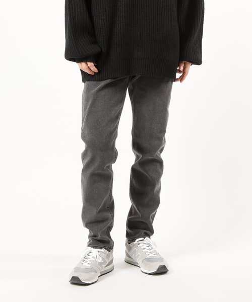 TopIsm(トップイズム)の「スーパーストレッチ テーパード ウエストシャーリングデニムパンツ(デニムパンツ・メンズ・ワンウォッシュ/ブラック系その他2/ブラック系その他・M/L/LL)」の7枚目の写真