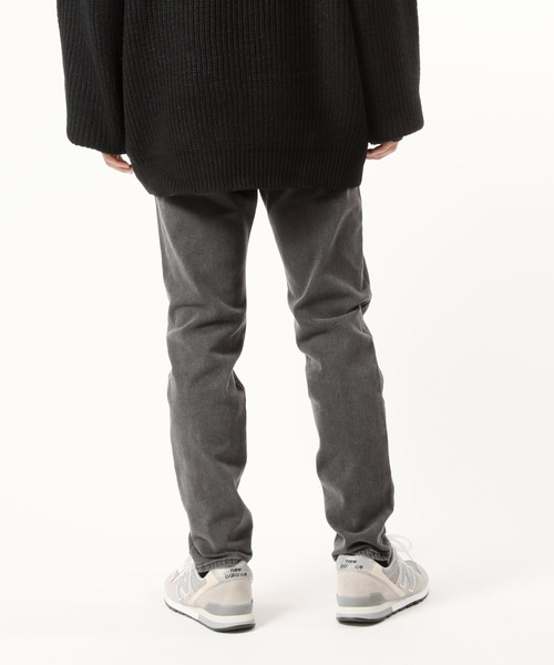 TopIsm(トップイズム)の「スーパーストレッチ テーパード ウエストシャーリングデニムパンツ(デニムパンツ・メンズ・ワンウォッシュ/ブラック系その他2/ブラック系その他・M/L/LL)」の9枚目の写真