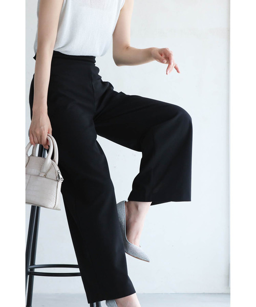 薄手ver 低身長さん対応 脚が長く見える 着回しパンツ（スーツパンツ）｜CAWAII（カワイイ）