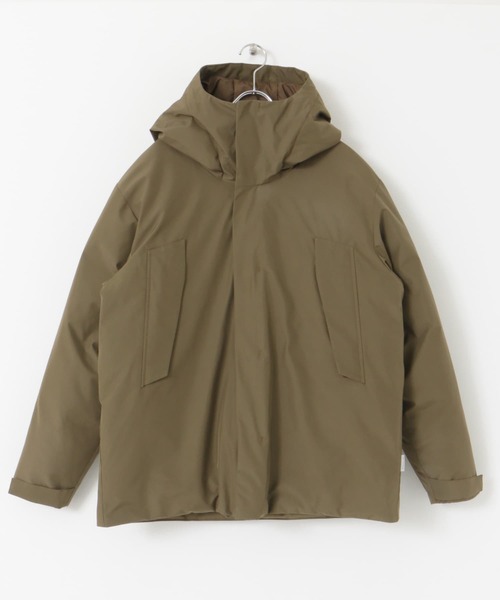 +phenix(プラスフェニックス)の「『別注』+phenix WINDSTOPPER by GORE-TEX LABS ダウンジャケット(ダウンジャケット/コート・メンズ・ブラウン/ブラック/ネイビー・LARGE/X-LARGE/SMALL/MEDIUM)」の4枚目の写真