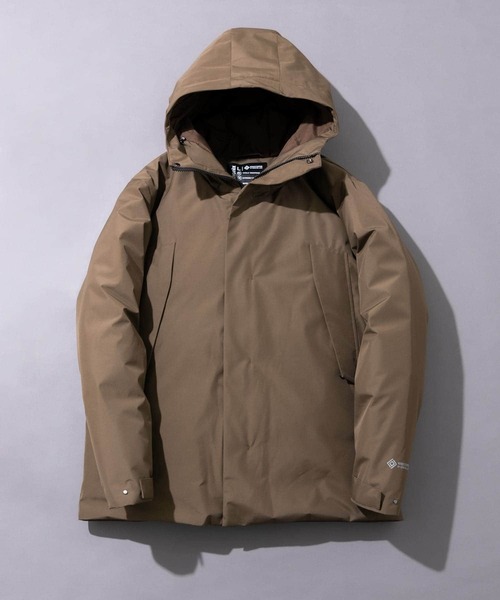 +phenix(プラスフェニックス)の「『別注』+phenix WINDSTOPPER by GORE-TEX LABS ダウンジャケット(ダウンジャケット/コート・メンズ・ブラウン/ブラック/ネイビー・LARGE/X-LARGE/SMALL/MEDIUM)」の12枚目の写真
