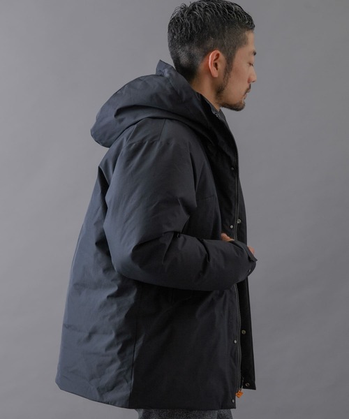 +phenix(プラスフェニックス)の「『別注』+phenix WINDSTOPPER by GORE-TEX LABS ダウンジャケット(ダウンジャケット/コート・メンズ・ブラウン/ブラック/ネイビー・LARGE/X-LARGE/SMALL/MEDIUM)」の15枚目の写真