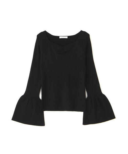 PROPORTION BODY DRESSING（プロポーションボディドレッシング）の「オープンネックフレアスリーブニット / 1213270012（ニット/セーター・レディース・ブラック/ブラウン/ブルー/ホワイト系その他・MEDIUM/SMALL）」の5枚目の写真