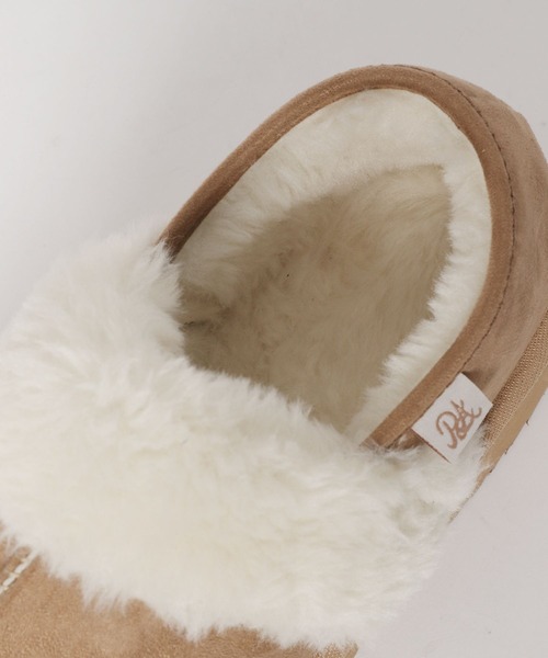 repipi armario（レピピ アルマリオ）の「ムートンシューズ（ブーツ・キッズ・ブラウン/グレイッシュベージュ・LARGE/SMALL/MEDIUM）」の8枚目の写真