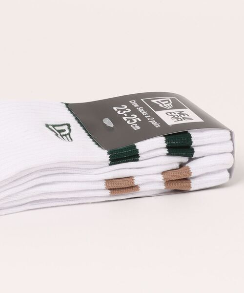 NEW ERA（ニューエラ）の「【NEW ERA】フラッグロゴ ソックス クルー 2足セット [BSC]（ソックス/靴下・メンズ・マルチ/その他・23cm/27cm/21cm/25cm）」の13枚目の写真