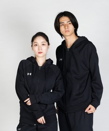 UNDER ARMOUR（アンダーアーマー）の「UAライバルフリース フルジップ フーディー（トレーニング/メンズ）（スウェット・メンズ）」