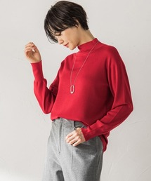 【洗えるニット】Brisbaneハイネックプルオーバー