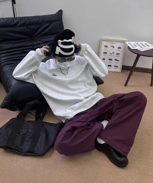 MGV(エムジーヴィー)の「”FINALLY"バックプリントスウェット(スウェット・メンズ・グレー・X-LARGE/MEDIUM/LARGE)」の3枚目の写真