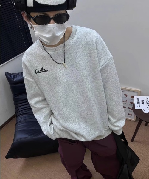 MGV(エムジーヴィー)の「”FINALLY"バックプリントスウェット(スウェット・メンズ・グレー・X-LARGE/MEDIUM/LARGE)」の4枚目の写真