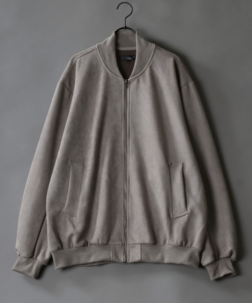 SITRY(シトリー)の「cut suede blouson/カットスウェード ブルゾン(ブルゾン・メンズ・ライトグレー/ブラウン/ブラック/ベージュ・M/L)」の4枚目の写真