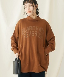 CRAFT STANDARD BOUTIQUE（クラフトスタンダードブティック）の「ハイネックプリント裏毛チュニック（チュニック）」